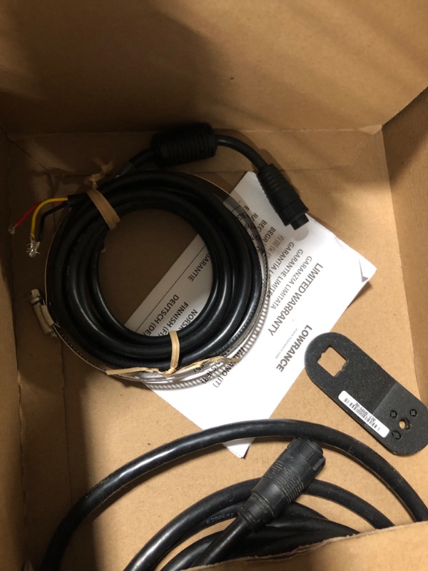 Photo 1 of Lowrance ActiveTarget2 Module + Transducer + Mounts