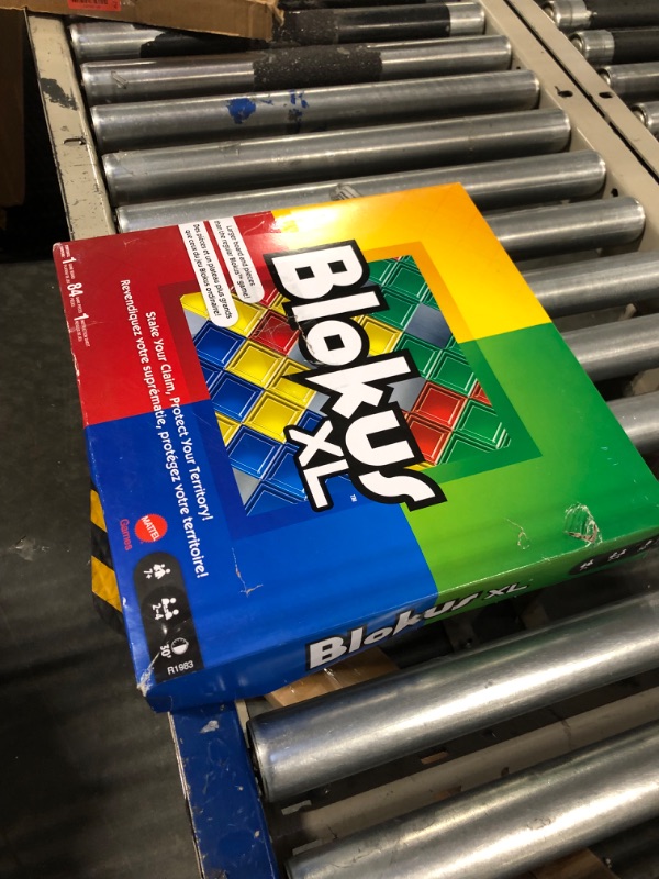 Photo 1 of Blokus XL Board Games for Family Night, Brain Games for 2 to 4 Players, Oversized Board and Pieces