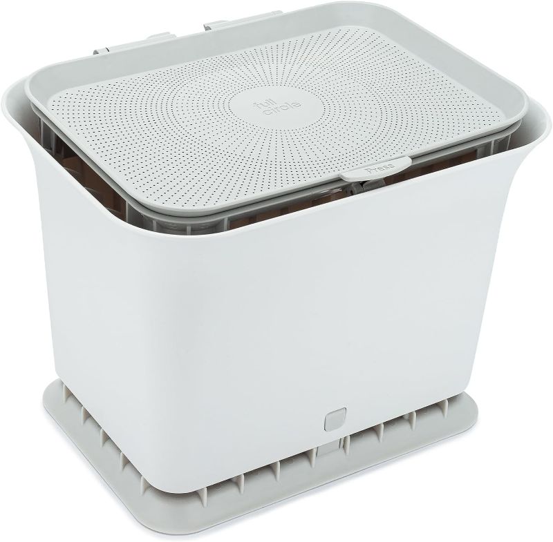 Photo 1 of  Full Circle Fresh Air Odor-Free Kitchen Compost Bin, Gray