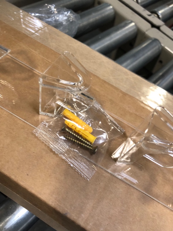 Photo 1 of Marketing Holders Sunglass Holder Eyeglasses 6 Pairs Glasses Rack with Hardware Nose Clear Pack of 2 Elegant Optical Vertical Wall Mount Boutiques Frames Spectacles Bi Focals Tier 2 6 Tier Clear