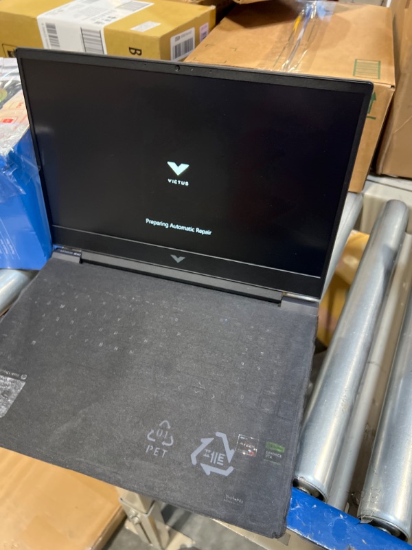 Photo 3 of ****software might need fixing or os needs to be installed*********
HP Victus 15.6" Full HD 144Hz Gaming Laptop | AMD Ryzen 5 7535HS | NVIDIA GeForce RTX 2050 | 8GB RAM DDR5| 512GB SSD | Backlit | Windows 11 Home | Bundle with 64GB USB Flash Drive, Mica S