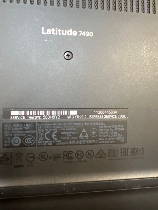 Photo 3 of *****Operating system needs to be installed***********
Dell Latitude 7490 Intel Core i7-8650U 16GB DDR4 RAM, 512GB SSD 14" FHD Windows 10 Pro Laptop (Renewed) 14-14.99 inches