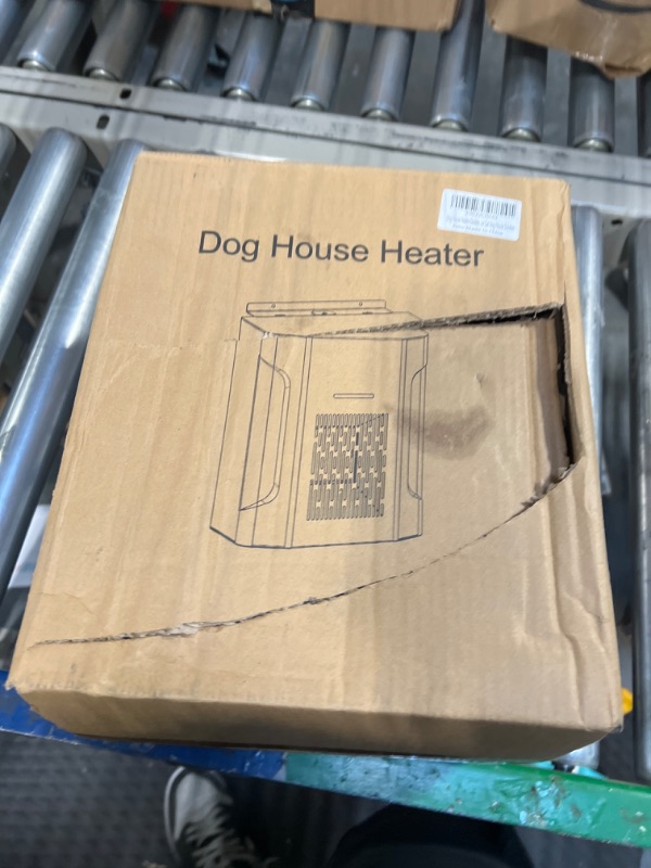 Photo 2 of **USED NOT COMPLETE** Dog House Heater with Thermostat & App Remote Control, 300W Safe Heater for Dog Houses Outdoor with Adjustable Temp &Timer& 6FT Anti Chew Cord, Outdoor Pet Heater for Most Dog House, Easy to Install