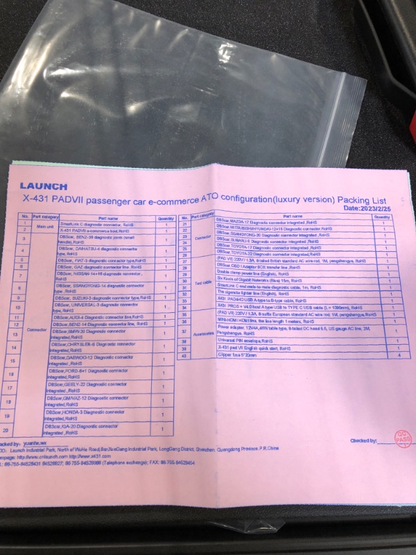 Photo 8 of LAUNCH X431 PAD VII Elite, 2023 J2534 Reprogramming Tool, Topology Map Intelligent Diagnostic Scanner, ECU Coding, 2 Years Free Update, Upgraded of X431 PAD3/ V+, 60+ Services, Bi-Directional Control