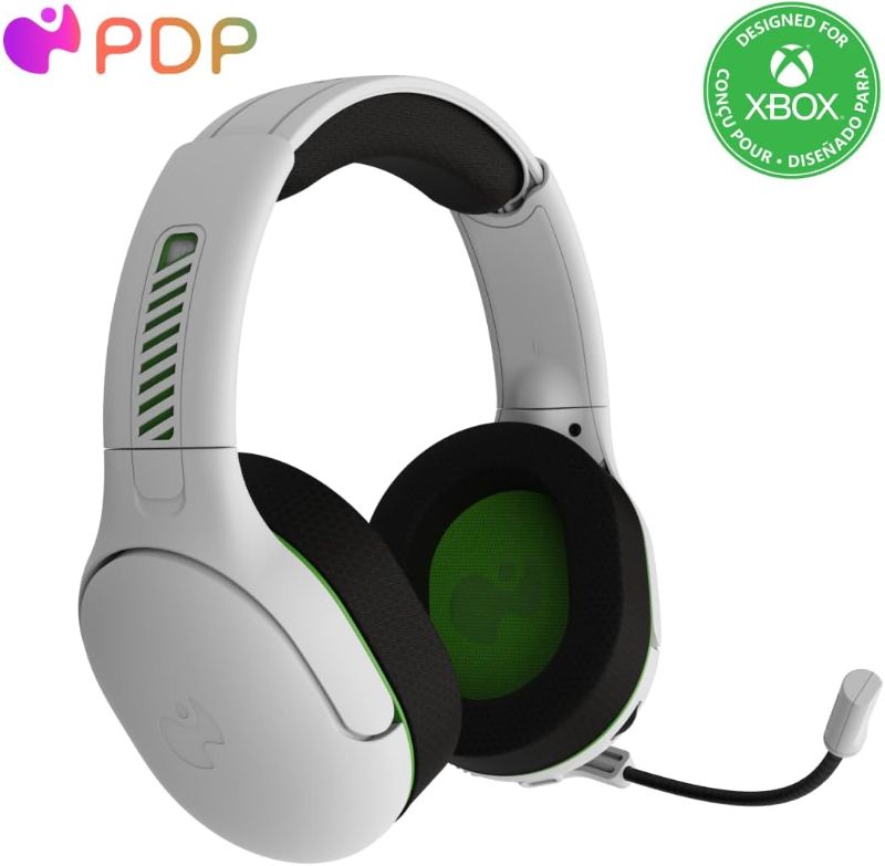 Photo 1 of PDP AIRLITE Pro Wireless Headset with Mic for Xbox Series X|S, Xbox One, Windows 10/11 - White
