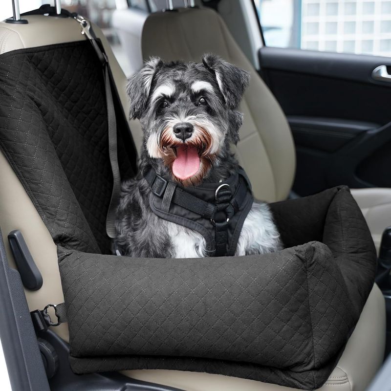 Photo 1 of **USED** ** SMALL** Sivomens Dog Car Seat for Small Mid Dogs Under 50 lbs, Dog Car Bed Pet Seat, Multifunctional Dog Travel Bed Seats Comfy Ultra Soft Safe Removeable Washable, Fits for All Cars
