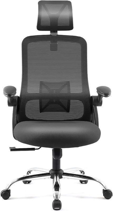 Photo 1 of LEZIOA Ergonomic Office Chair with Adjustable Headrest