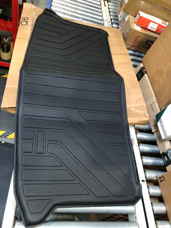 Photo 2 of All Weather Cargo Liner for 2024 Kia EV9, Custom Fit Car Trunk Mat, Waterproof Easy to Clean Cargo Mat EV9 2024