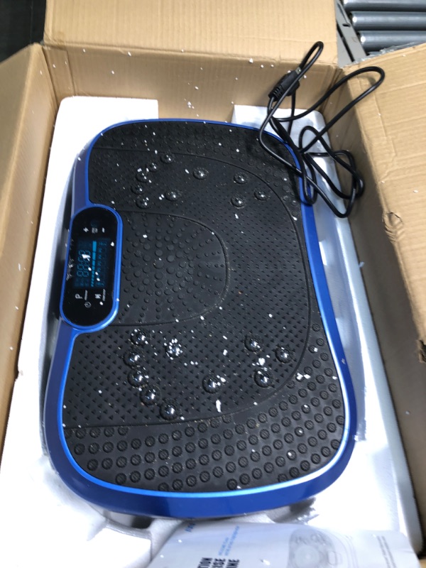 Photo 1 of AXV Vibration Plate Exercise Machine Whole Body Workout Vibrate Fitness Platform Lymphatic Drainage Machine for Weight Loss Shaping Toning Wellness Home Gyms Workout
***Used, but in fair condition and functional*** ***Missing accessories*** 