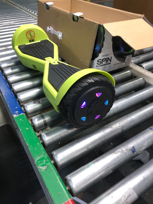 Photo 4 of Jetson All Terrain Light Up Self Balancing Hoverboard with Anti-Slip Grip Pads, for riders up to 220lbs Electric
***Used, but in good condition and functional*** 