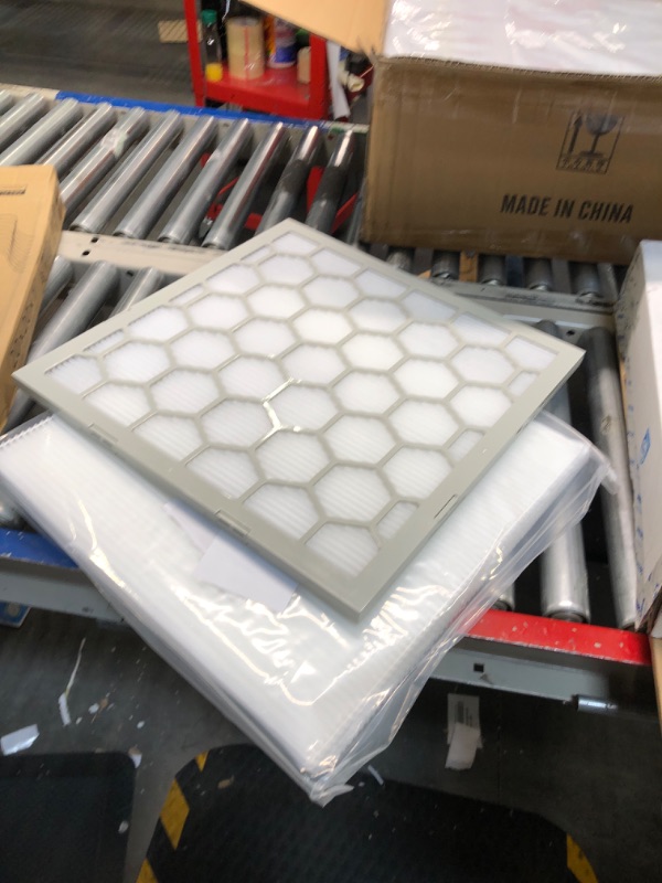 Photo 3 of 20x20x1 MERV 8 Air Filter,AC Furnace Air Filter,Reusable ABS Plastic Frame, 7 Pack Replaceable Filter Media (Actual Size: 19 3/4" x 19 3/4" x 3/4")
