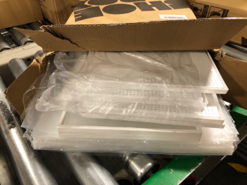 Photo 1 of SEE SPRING 12 Pack Shoe Storage Box, Clear Plastic Stackable Shoe Organizer for Closet, Space Saving Shoe Rack Sneaker Container Bin Holder, Clear, New Version Large Clear