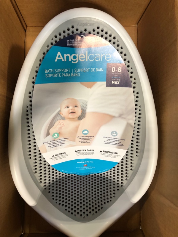 Photo 2 of Angelcare Baby Bath Support (Grey) | Ideal for Babies Less than 6 Months Old