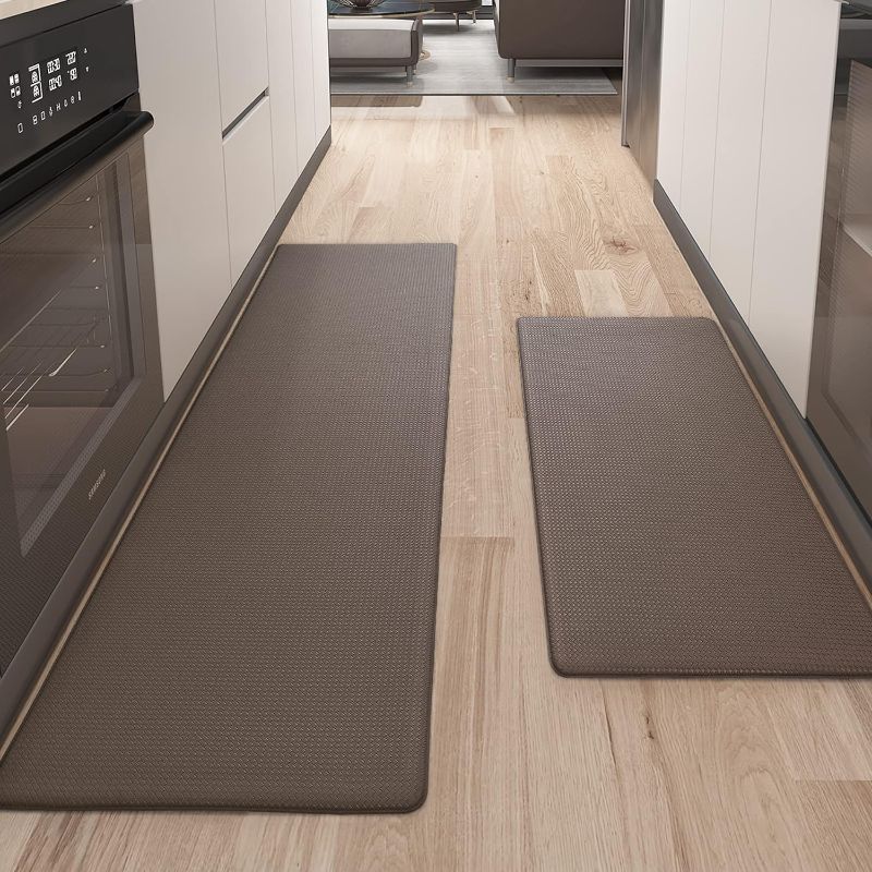 Photo 1 of 
Color G Kitchen Rugs, Kitchen Rug Set 2 Piece Kitchen Runner Rug Kitchen Floor Mat, Cushioned Anti Fatigue Kitchen Mat Non Skid Waterproof Comfort Standing