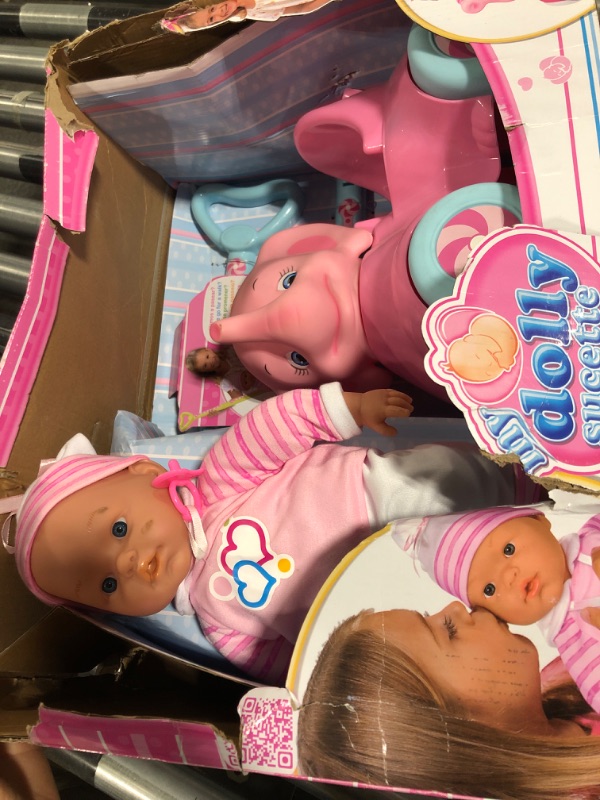 Photo 4 of Générique Loko Toys - Sweet Baby Doll with Baby Walker Buggy Playset