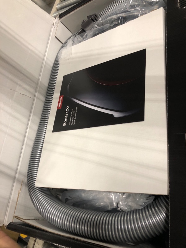 Photo 2 of Miele Boost CX1 Cat & Dog - Bagless canister vacuum cleaner, lightweight, compact and corded with Vortex Technology, TurboBrush and HEPA AirClean filter, in Obsidian Black Boost CX1 - Cat & Dog Obsidian Black