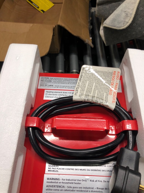 Photo 7 of 
Dr Infrared Heater DR-988A Garage Shop 208/240-Volt, 4800/5600-Watt Heater with 6-30R Plug