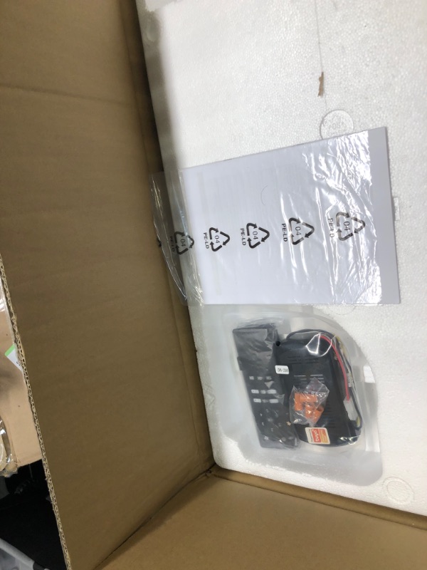 Photo 1 of VONLUCE Modern Smart Ceiling Fan with Light and Remote Compatible with Alexa Google Voice App Control, 52" Semi Flush Mount Indoor & Outdoor 6 Speed Reversible & Dimmable LED Lighting Fixture, Black