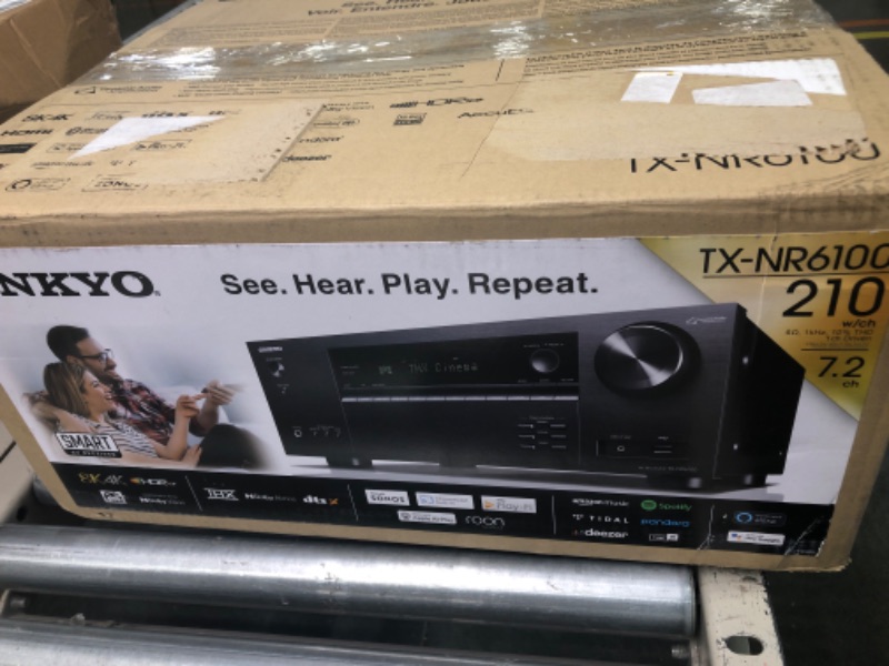 Photo 5 of Onkyo TX-NR6100 7.2 Channel THX Certified Network AV Receiver