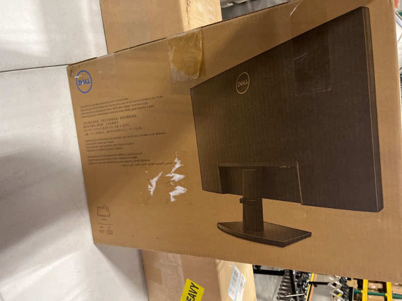 Photo 1 of Dell 24 inch Monitor FHD (1920 x 1080) 16:9 Ratio with Comfortview (TUV-Certified), 75Hz Refresh Rate, 16.7 Million Colors, Anti-Glare Screen with 3H Hardness, Black - SE2422HX 24 Inches SE2422HX
