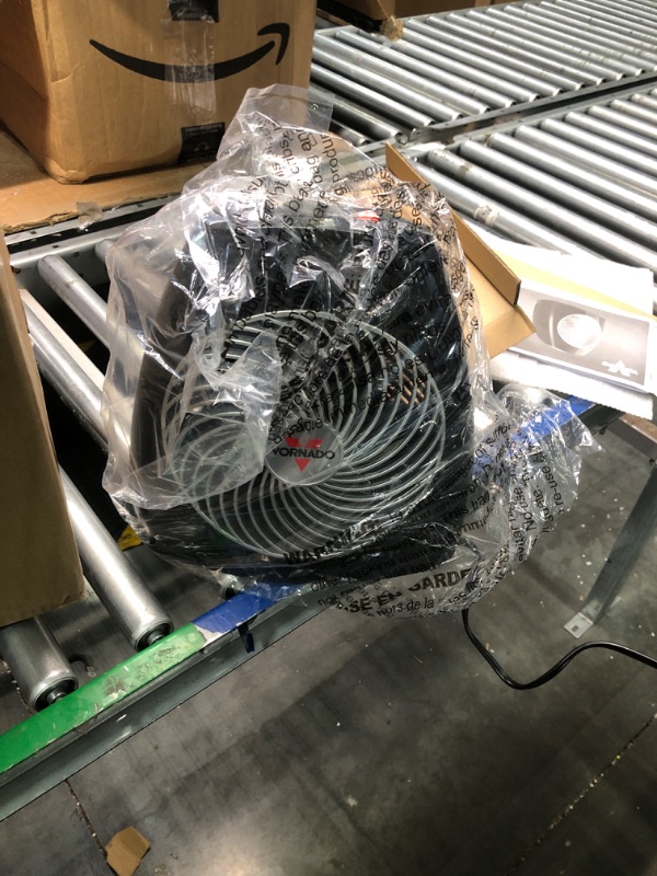 Photo 3 of **New Open**Vornado MVH Space Heater with 3 Heat Settings, Adjustable Thermostat, Tip-Over Protection, Auto Safety Shut-Off System, Indoor Use, Whole Room, Black