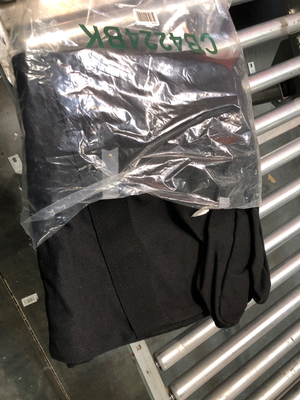 Photo 3 of **Lightly Used**Champion Sports 22 oz Oversized Canvas Zippered Duffle Bag, Black