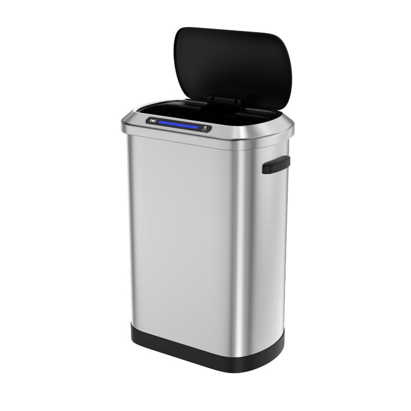 Photo 1 of 3 Gallon 50L Smart Automatic Trash Can with Lid,