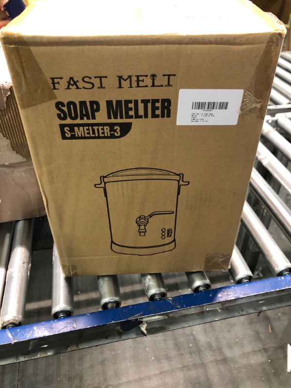 Photo 2 of **USED** FAST MELT 3L Soap Base Melter - Soap Making Kit with Constant Temperature Control Melter, Quick Pour Spout, Ideal for Homemade Soap Business Fast Loading Easy Clean
