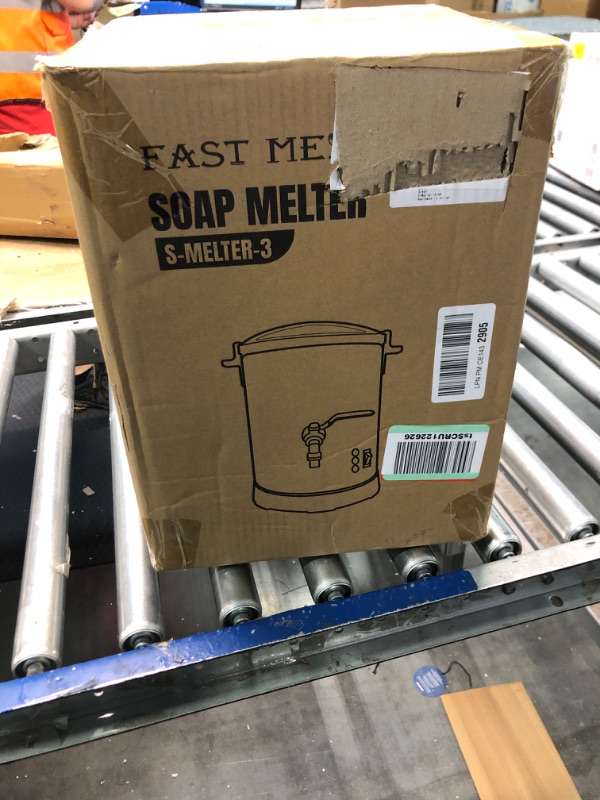 Photo 2 of **USED** FAST MELT 3L Soap Base Melter - Soap Making Kit with Constant Temperature Control Melter, Quick Pour Spout, Ideal for Homemade Soap Business Fast Loading Easy Clean