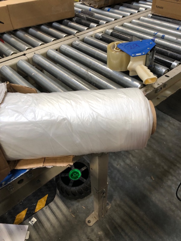 Photo 1 of 3M Plastic Sheeting 06723, High Density, Tear Resistant, Durable, Easy To Cut, 12 ft x 400 ft