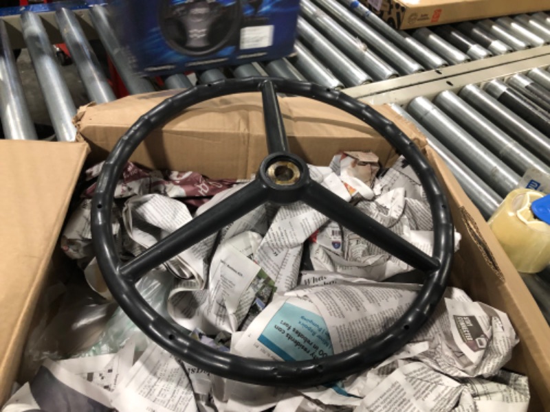 Photo 3 of Complete Tractor Steering Wheel 1204-4907 Compatible with/Replacement for Massey Ferguson 20D Indust/Const, 230, 240, 250, 30E Indust/Const 1673006M1 1691798M1 1691798M2 3774839M91