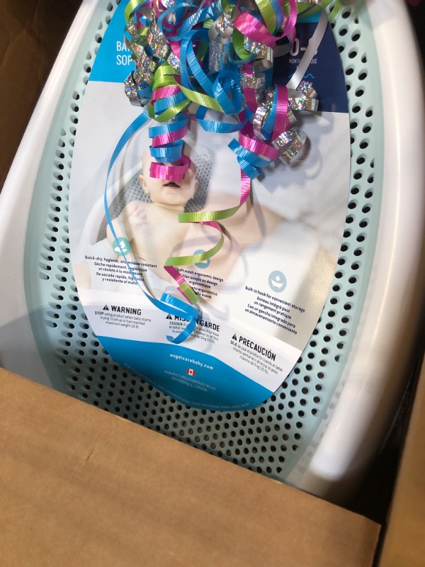 Photo 1 of Angelcare Baby Bath Support (Aqua) | Ideal for Babies Less than 6 Months Old