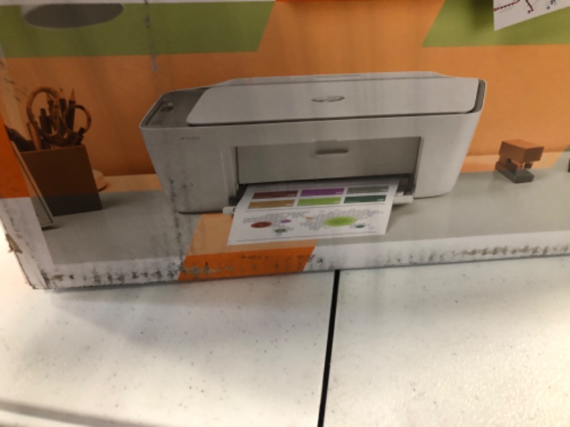 Photo 2 of HP DeskJet 2755e Wireless Color All-in-One Printer w
