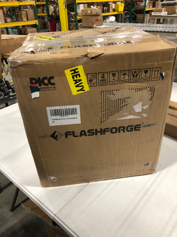 Photo 1 of FLASHFORGE 3D Printer Adventurer 3 Pro2 with Auto Leveling, Quick Detachable 300mm/s High Speed Nozzle, 265? Hardened Nozzle, and Efficient Cooling System, Perfect 3D Printer for Kids and Beginners