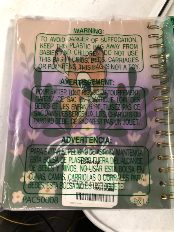 Photo 2 of Innovative Designs Disney Bambi Tab Journal Notebook, Spiral Bound, 144 Lined Pages, 8 x 7