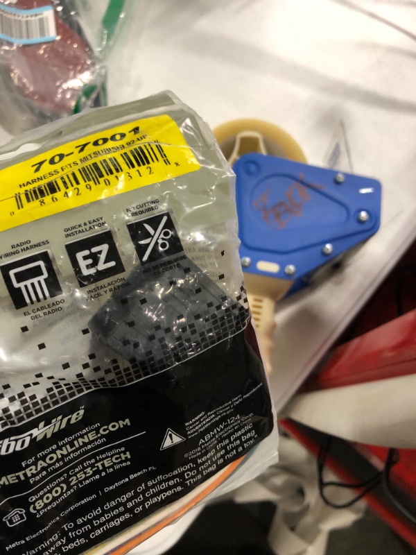 Photo 1 of Metra Electronics 70-7001 Radio Wiring Harness for Mitsubishi 1992-Up,Black


*** FACTORY SEALED *** 