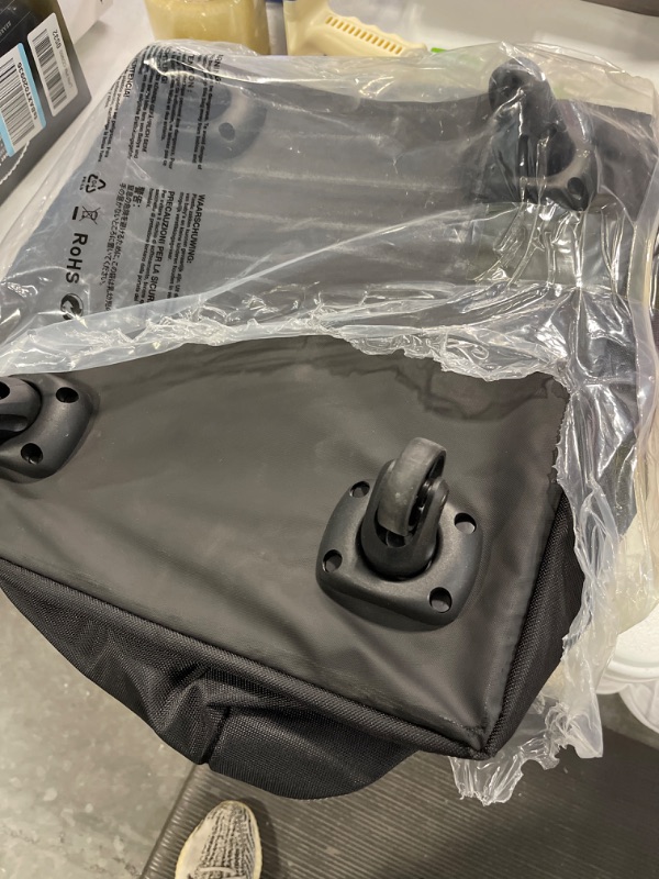 Photo 1 of Car Seat Travel Bag with Wheels, Padded Car Seats Backpack, Large Durable Carseat Travel Bag for Airplane, Airport Gate Check Bag, Carseat Cover Bag with Padded Shoulder Strap, Gift for New Parents