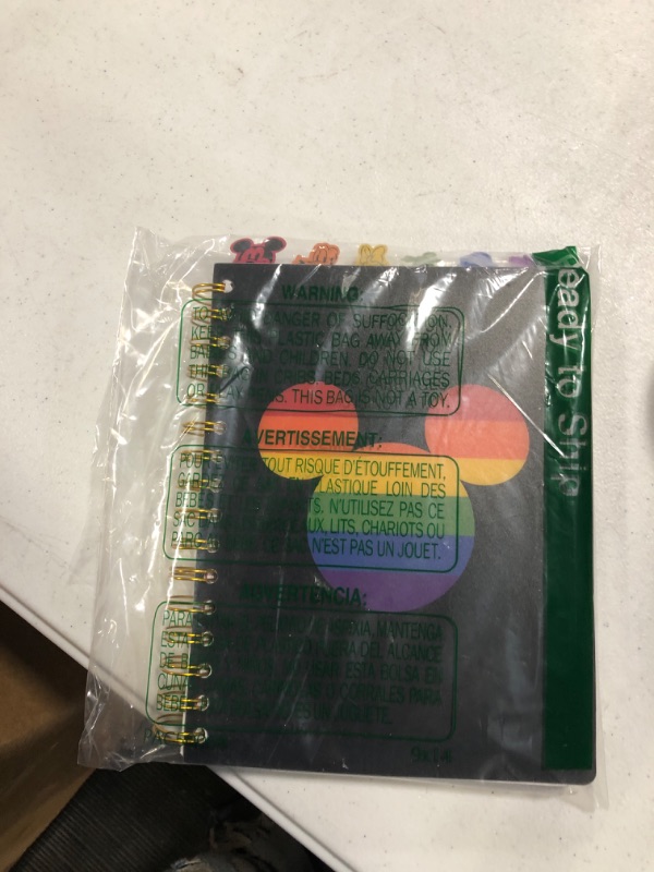 Photo 3 of Innovative Designs Disney Pride Spiral Tab Journal Diary Notebook, Mickey Mouse Rainbow Pride Journal