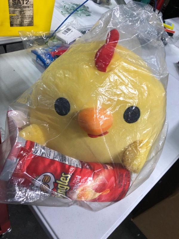 Photo 2 of Snackles (Pringles) Chicken Super Sized 14 inch Plush by ZURU, Ultra Soft Plush, Collectible Plush with Real Licensed Brands, Stuffed Animal Chicken (Pringles)