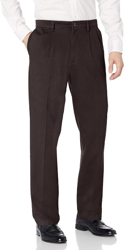 Photo 1 of Dockers Men's Big & Tall Classic Fit Easy Khaki Pants, Size: 52X30, Coffee bean