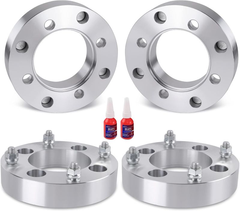 Photo 1 of 4x137 to 4x156 Wheel Adapters, 1.5 inch 4x137mm to 4x156mm Forged ATV UTV Wheel Adapter for Outlander Commander Renegade Bayou with 12x1.5 Studs 110mm Hub Bore
