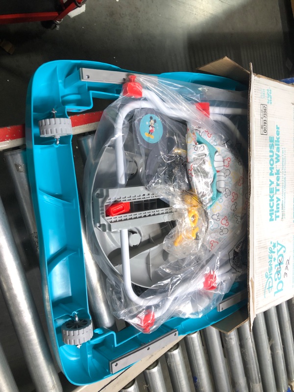 Photo 1 of Bright Starts Mickey Mouse Tiny Trek Walker, Original Bestie, 2-in-1 Walker Ages 6 Months+ Mickey Original Besties