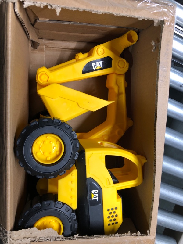 Photo 3 of Cat Construction 15" Toy Excavator , Yellow