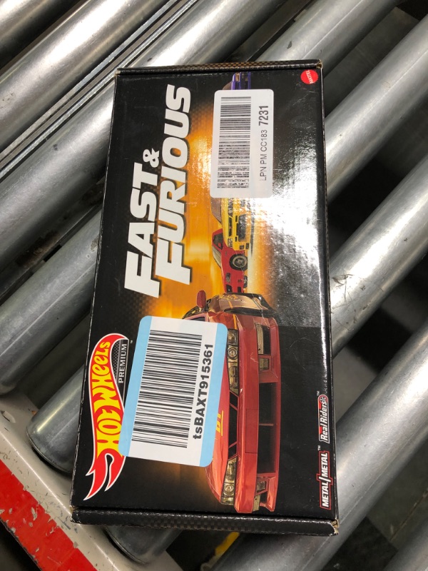 Photo 2 of Hot Wheels Cars, Premium Fast & Furious Bundle, 5 1:64 Scale Die-Cast Hot Wheels Cars from the 1st Fast Movie in a Limited-Edition Box for Collectors (Amazon Exclusive)