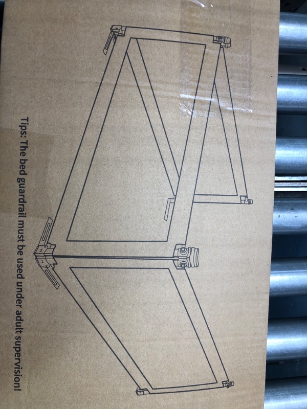 Photo 2 of Bed Rails for Toddlers, Extra Tall 32 Levels of Height Adjustment Specially Designed for Twin, Full, Queen, King Size - 2023Upgrade Model Safety Bed Guard Rails for Kids (1 Side:78.74"(L) ×27"(H))
