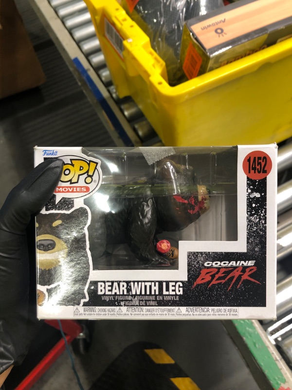 Photo 2 of Funko Pop! Movies: Cocaine Bear - Bear with Leg (Bloody), Mature Audiences Only