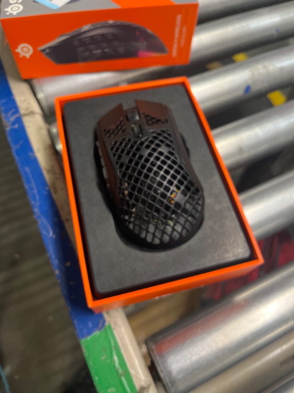 Photo 1 of Aerox 9 Wireless Ultra Lightweight Honeycomb Water Resistant RGB Optical Gaming Mouse With 18 Programmable Buttons