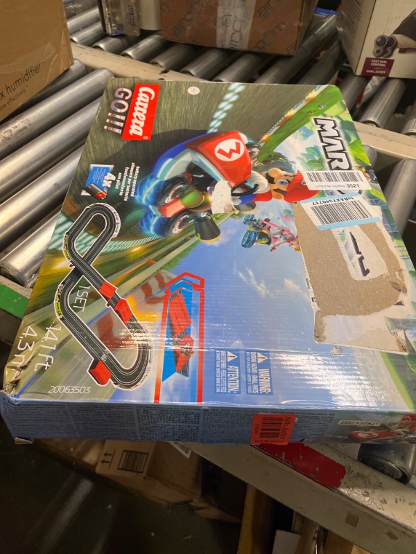 Photo 2 of *** USED POSSIBLE MISSING ITEMS** Carrera Mario Kart 8 Racing Track Set