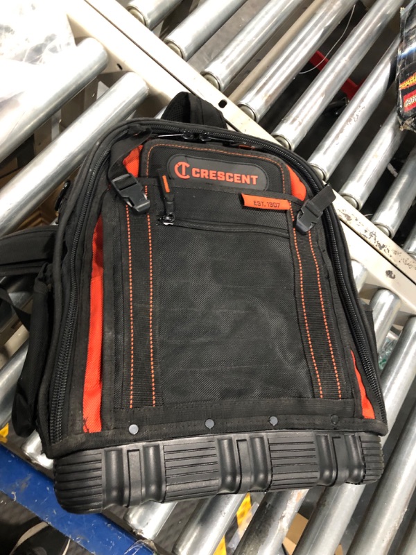 Photo 3 of Crescent Tool Bag Backpack Tradesman Backpack