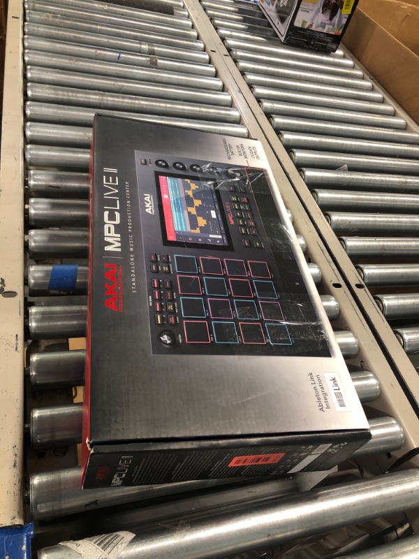 Photo 2 of Akai Professional MPC Studio MIDI Controller Beat Maker with 16 Velocity Sensitive RGB Pads, Full MPC 2 Software, assignable Touch Strip & LCD Display